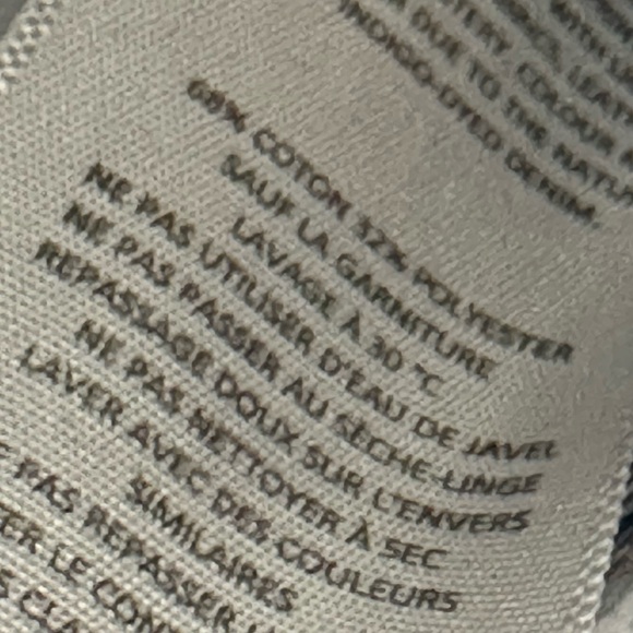 BOOHOO MAN Distressed Super Skinny White Painted Stripe Jean Blue Mens Size 28. - Picture 12 of 16